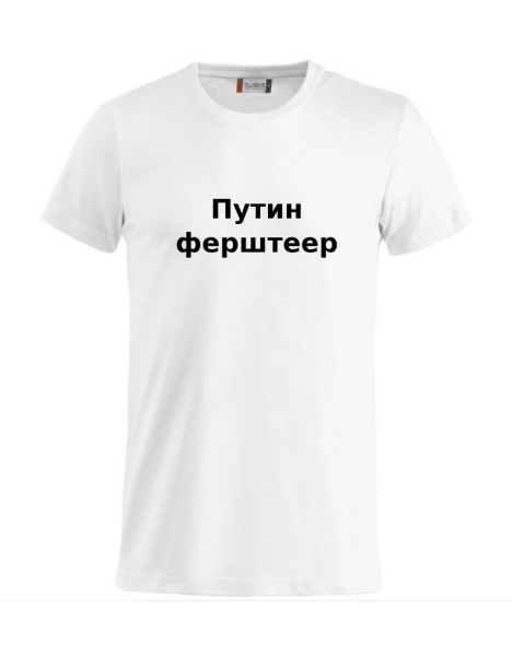 T-Shirt mit Aufdruck Putinversteher