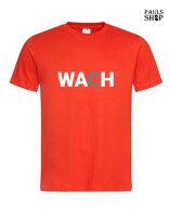 Shirt mit Aufdruck WACH