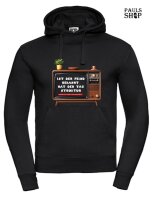 Pulli/Hoody/Zipper mit Aufdruck Feind bekannt, Tag Struktur