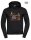 Pulli/Hoody/Zipper mit Aufdruck Feind bekannt, Tag Struktur