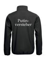 Softshell Jacke mit Aufdruck Putinversteher