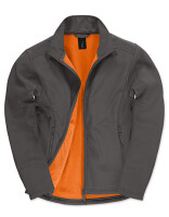 Softshell/Regenjacke mit Aufdruck Wer hat die Macht zu entscheiden?