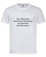 Shirt mit Aufdruck ÖRR gesichert desinformativ