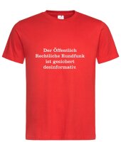 Shirt mit Aufdruck ÖRR gesichert desinformativ