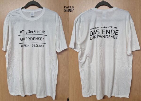 Querdenken Shirt, #TagderFreiheit