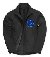 Softshell/Regenjacke mit Aufdruck EU evil