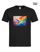 T-Shirt mit Aufdruck Frieden ist der Weg