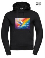 Pulli/Hoody/Zipper mit Aufdruck Frieden ist der Weg