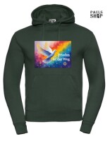 Pulli/Hoody/Zipper mit Aufdruck Frieden ist der Weg