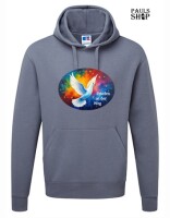 Pulli/Hoody/Zipper mit Aufdruck Frieden ist der Weg