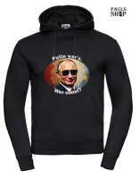 Pulli/Hoody/Zipper mit Aufdruck Putin wars. Wer sonst?