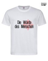 Shirt mit Aufdruck Grundgesetze im Fadenkreuz