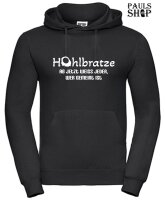 Pulli/Hoody/Zipper mit Aufdruck Hohlbratze