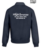 Softshell/Regenjacke mit Aufdruck Hohlbratze