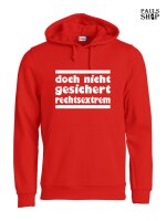 Pulli/Hoody/Zipper mit Aufdruck AFD doch nicht gesichert rechtsextrem
