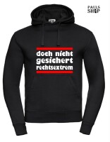 Pulli/Hoody/Zipper mit Aufdruck AFD doch nicht gesichert rechtsextrem