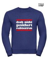 Pulli/Hoody/Zipper mit Aufdruck AFD doch nicht gesichert rechtsextrem