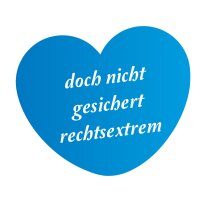 Softshell/Regenjacke mit Aufdruck AFD Herz doch nicht...