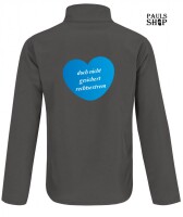 Softshell/Regenjacke mit Aufdruck AFD Herz doch nicht gesichert rechtsextrem