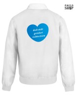 Softshell/Regenjacke mit Aufdruck AFD Herz doch nicht gesichert rechtsextrem