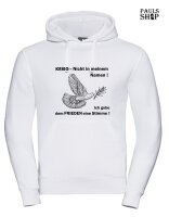 Pulli/Hoody/Zipper mit Aufdruck  Krieg - nicht in meinem Namen!