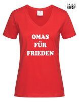 T-Shirt mit Aufdruck Omas/Opas...für Frieden