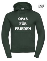 Pulli/Hoody/Zipper mit Aufdruck Omas/Opas...für Frieden