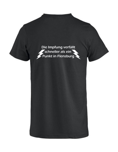 T-Shirt mit Aufdruck Punkt in Flensburg