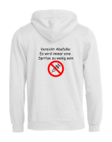 Pulli/Hoody/Zipper mit Aufdruck Vorsicht Abofalle