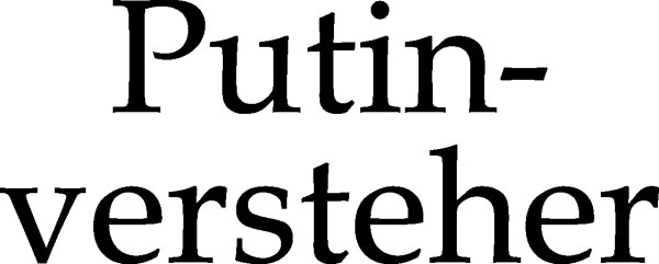 Putinversteher