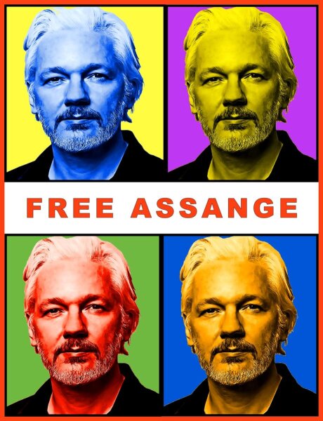 Assange bunt