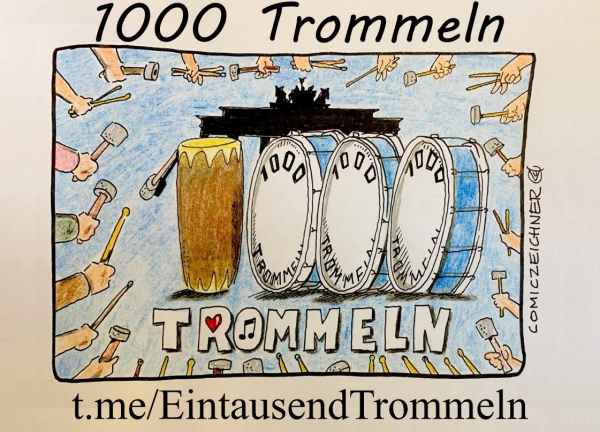 1000 Trommeln Comic